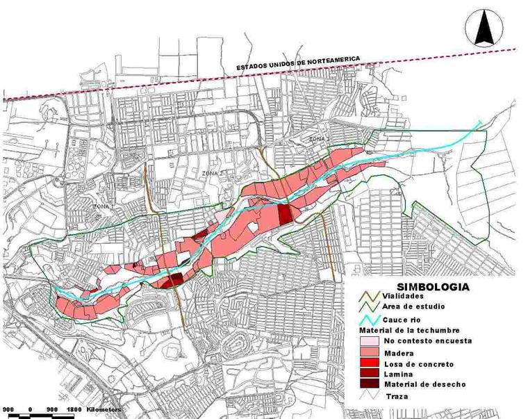 Calidad de la vivienda segn el material de techo.