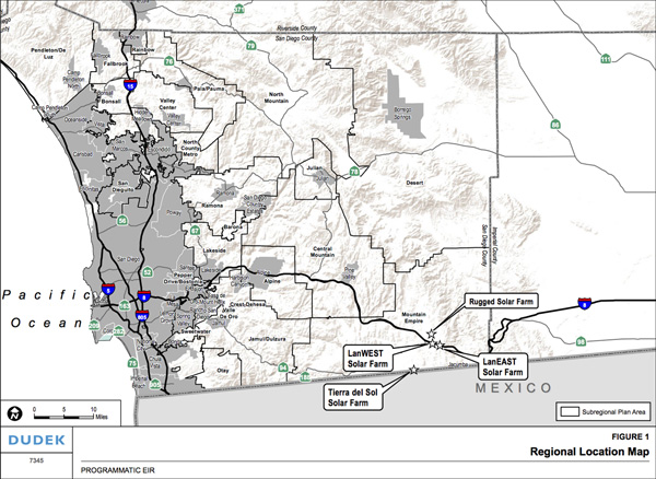 Location of Soitec Solar Projects