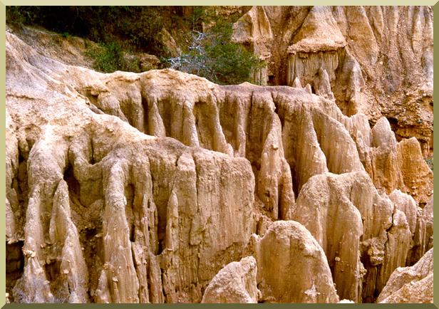 Landscape erosion in the Pirai river basin, Santa Cruz, Bolivia