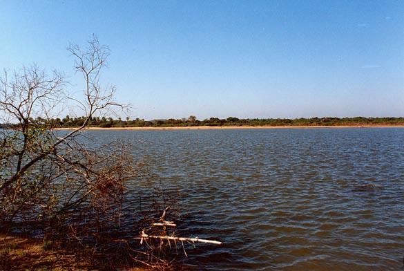 Rio Apa, border between Brazil and Paraguay.