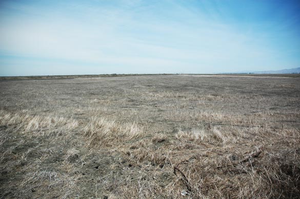 Drainage-affected land in the San Joaquin valley