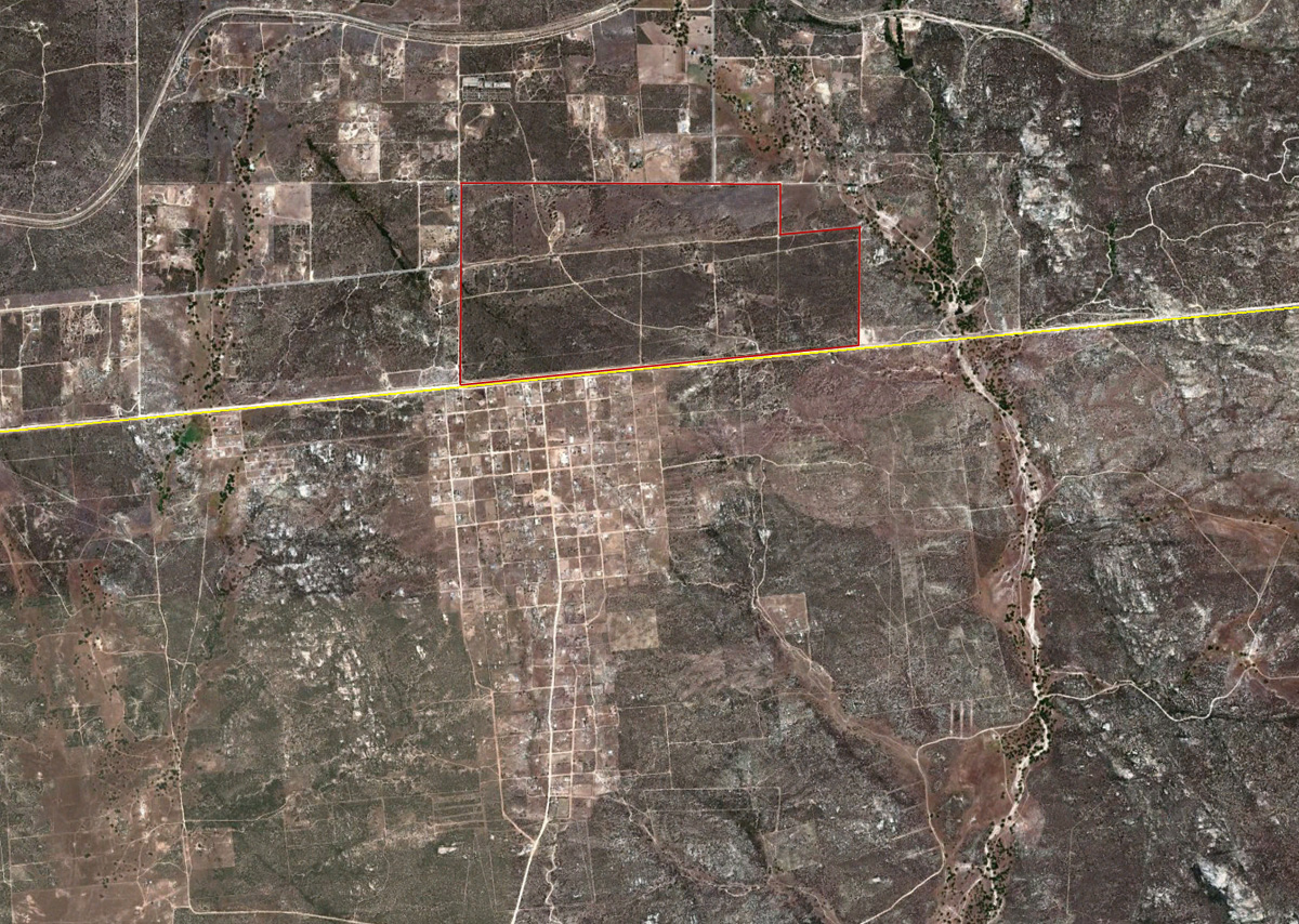 Location of Tierra del SolSolar Farm