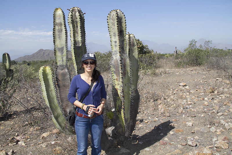 Rosa Aguilar en La Compuerta, Valle de Zaña, Lambayeque, Perú.