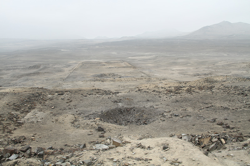 Las Haldas, Casma, Perú.