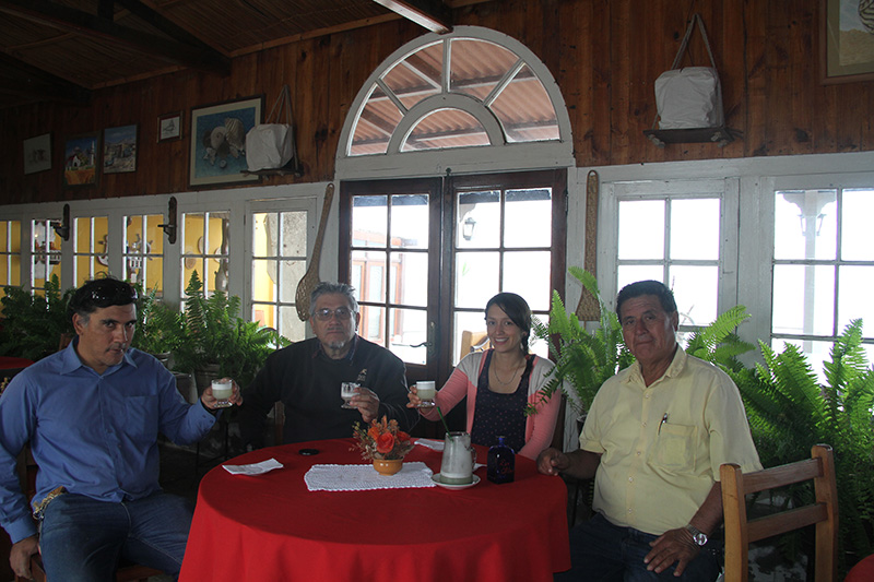 Italo Scarpatti, Victor Miguel Ponce, Rosa Aguilar y Jose Monteza.