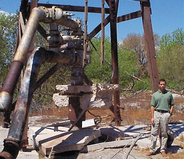 Subsidence in Las Vegas, Nevada, c. 1994.