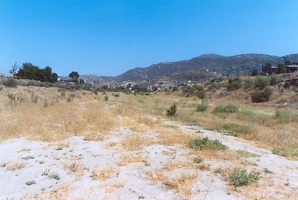 The Tecate river near El Descanso